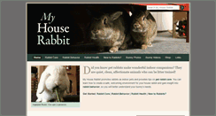 Desktop Screenshot of myhouserabbit.com